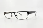 Claiborne Eyeglasses Frame CB204-0CG4 Men's Black Half Rim Rectangular 55-18-150 Pre-owned. Price: $31.99.