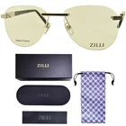 New!! Zilli Zl 60088 C02 58-18-145 Silver Round Rimless Optical Frame Eyeglasses. Price: $399.99.