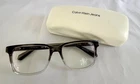Calvin Klein CKJ23628 023 Men Gray Fade Designer Eyeglass Frames With Case Euc Pre-owned. Price: $37.99.
