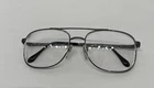 Luxottica 1295 F203 Gunmetal Silver Eyeglasses Frames 56-17-140 Italy Pre-owned. Price: $30.00.