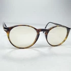 Persol Eyeglasses Frames 3092-V 9015 Brown Tortoise Round 50-19 145 Italy Pre-owned. Price: $59.00.
