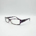 Armani Exchange AX215 0NYL Eyeglasses Frame Petite 53-14-130 Purple Black Pre-owned. Price: $29.98.