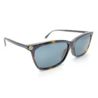 Gucci GG0042OA 002 Brown Tortoise Eyeglasses Sunglasses Grey Lenses 55-13-145 Pre-owned. Price: $80.99.
