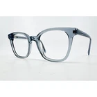 Warby Parker Griffin Eyeglass Frames Mens Blue Grey 371 49-19-145 Pre-owned. Price: $39.99.