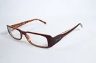 Prada Vpr 15G Womens Brown 7OI-1O1 Full Rim Plastic Eyeglasses Frames Pre-owned. Price: $121.50.