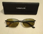 Turboflex TF255 Eyeglasses Frames Mens Black/green Rectangle Size 51-16-135 90 Pre-owned. Price: $49.99.