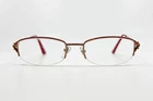 Vogue VO3850 Bl 756 Eyeglasses Frames Womens Red Half Rim 50-18-135 16178 Pre-owned. Price: $20.99.