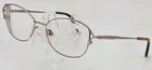 Marchon Tres Jolie Oval Eyeglass Frames 55-17-140 Rose Gold Brown Women E8 Pre-owned. Price: $17.99.