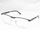 Helium 4409 Black Gold Unisex Eyeglasses Frames 57-16-150 New. Price: $79.95.