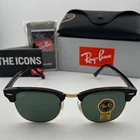 Ray-ban RB3016 W0366 Clubmaster Sunglasses Brown Tortoise Arista Gold G-15 Green New. Price: $69.99.