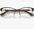 Vogue 4050 Brown Gold Tortoise Eyeglasses Frames 51 17 135 No Case New. Price: $30.00.