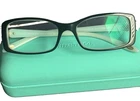 Tiffany & Co. TF2043-B 8055 Black Plastic Full Rim Rectangular Eyeglasses 52-16 Pre-owned. Price: $69.00.
