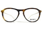 Dkny Eyeglasses Frames DK7000 240 Brown Tortoise Gold Large Round 53-18-135 New. Price: $57.59.