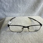 Oakley OX3222-0154 Steel Plate Powder Coal 54-18-141 Black Eyeglasses Frame New. Price: $92.99.