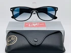 Ray-ban RB2132 New Wayfarer 55MM Unisex Sunglasses Blue Gradient Lens (901/3F). Price: $59.99.