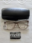 Reverb Women's RVLO6002 Prescription-ready Glasses W/case Brown Smoke Nwt $108 New. Price: $39.99.