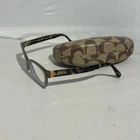 Coach Eyeglasses Sunglasses Frames Hc 6116 5508 52-16 135 Tortoise Gold Olive Pre-owned. Price: $24.79.