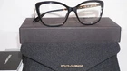 Dolce & Gabbana New Authentic Eyeglasses Black Gold DG3280 501 52 140. Price: $118.99.