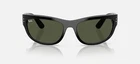 Ray Ban RB2289 901 31 Black Green Mega Balorama Unisex 60 Mm Sunglasses New. Price: $130.00.