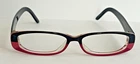Bebe Envy Haute Pink & Black Eyeglasses Frame 49-14-135 Spring Hinges Pre-owned. Price: $22.99.