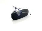 New Ray Ban Frames Navy Blue Mens RB7038 5451 55 16 135 Eyeglasses Made In Italy. Price: $103.98.