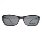Easyclip Eyeglasses Frames EC282 80 Purple Blue With Magnetic Clip-on 53-16-135 New. Price: $49.99.