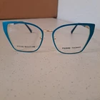 Pierre Thomas Eyeglasses PTC122 Gold Teal Green Cat Japan *frames Only I-19 New. Price: $44.99.