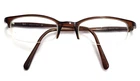 Ray Ban RB7005 2107 Brown Half Rim Eyeglasses Frame 48-19 135 Pre-owned. Price: $18.67.
