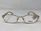 Dkny Dy 5634 1087 51-16-135 Gold/white Metal Full Rim Eyeglasses Frame AT45 New. Price: $51.00.