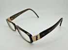 Fendi Eyeglasses Frames Only F671 Brown Tortoise Square Full Rim 51-16-130 Pre-owned. Price: $48.88.