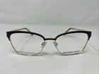 Geoffrey Beene G227 Brn 52-16-135 B:37 Brown/gold Full Rim Eyeglasses Frame 7825 New. Price: $67.50.