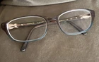 Jill Stuart Eyeglasses Js 317-2 53-16-130 Mocha Swirl/blue Full Rim Frames Pre-owned. Price: $20.00.
