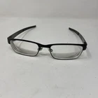 Oakley Metal Plate 22-198 Matte Black 53-18-140 Flex Hinge Eyeglasses IY09 Pre-owned. Price: $85.00.
