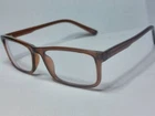 Zenni 125415 Brown Eyeglasses Frames Full Rim Only Pre-owned. Price: $14.95.