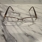 Tura Model R524 Womens Semi Rimless Eyeglasses Frame Brown 52-16-135 Pre-owned. Price: $23.40.