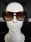 Celine CL40331U 02 Women's Square Oversized Tortoise Made Italy New. Price: $257.77.