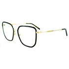 Marc Jacobs 537 Womens Metal Eyeglass Frame 807 Black Gold 53-17 New. Price: $50.97.
