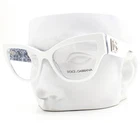 Dolce Gabbana Eyeglasses Dg 3378 3371 White Maiolica Blue 55MM With Case New. Price: $158.50.