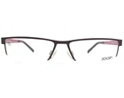 Joop! Eyeglasses Frames MOD.83124-724 Brown Purple Rectangular 53-14-130 New. Price: $55.29.