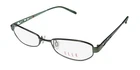New Elle 13337 Eyewear 50-17-135 Womens Full-rim Cat Gn Metal & Plastic. Price: $16.56.