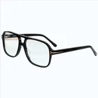 Tom Ford FT6058 58-16-145 Black Eyeglasses Clear Lens With Case New.. Price: $183.00.