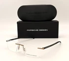 Porsche Design P8341 Bronze Carbon Fiber / Clear Lens 54MM Eyeglasses New. Price: $169.45.