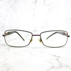 Gucci GG4251 Tuv Eyeglasses Gold Brown Full Rim Rectangular Frames 57-15-130 Pre-owned. Price: $130.49.