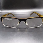 Randy Jackson 1038 Extended Fit Men's Eyeglass Frames Black Tortoiseshell New. Price: $52.63.