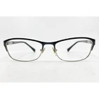 Vogue Eyeglasses Womens 4057-B Black Silver Rectangular Frames 52-17-135 Pre-owned. Price: $31.99.
