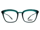 Boz Eyeglasses Frames Haloa 2525 Turquoise Blue Green Square Full Rim 51-19-140 New. Price: $299.99.