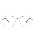 Gucci Womens Square/rectangle Silver Transparent Fashion Designer Eyewear Pre-owned. Price: $149.99.