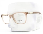 Vogue Eyeglasses 5632B 2990 Glossy Crystal Caramel Brown 53MM W/case New. Price: $78.50.