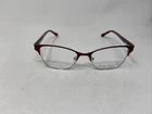 Ann Taylor Petite Fit ATP706 C03 48-16-125 Burgundy Flex Hinge Eyeglasses RB31 New. Price: $52.00.