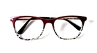 L.a.m.b. LA101 Red Clear Spotted Authentic Full Rim Eyeglasses Frames 54-18-140 New. Price: $69.99.